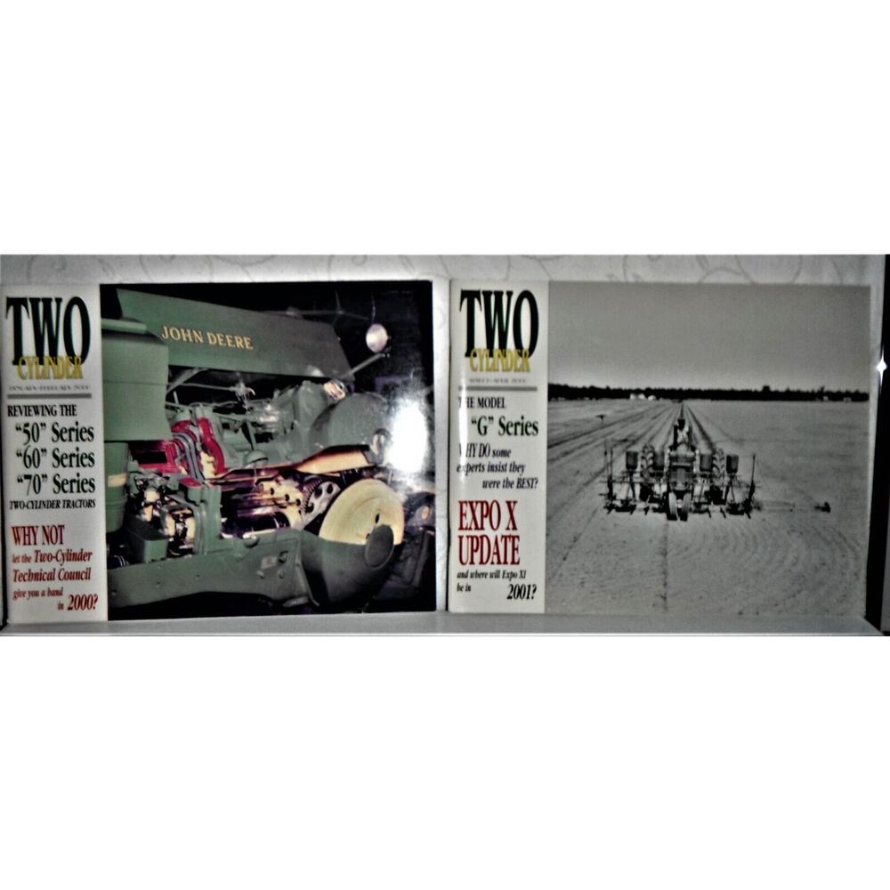 2000 Two-Cylinder Magazine Full Year 6 issues John Deere